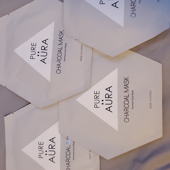 pure aura charcoal sheet masks - Picture 2 of 2